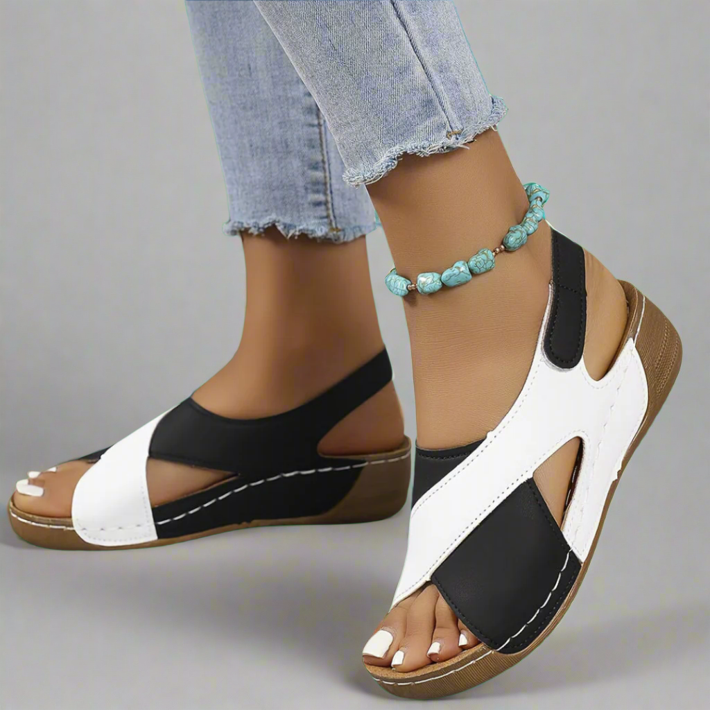 Kendra - Ortopediset Sandalit Colorblock